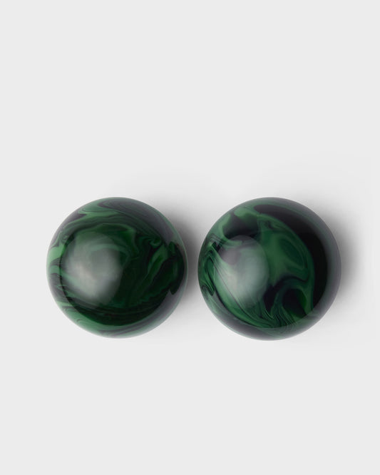 Orecchini Icon cerchio resin