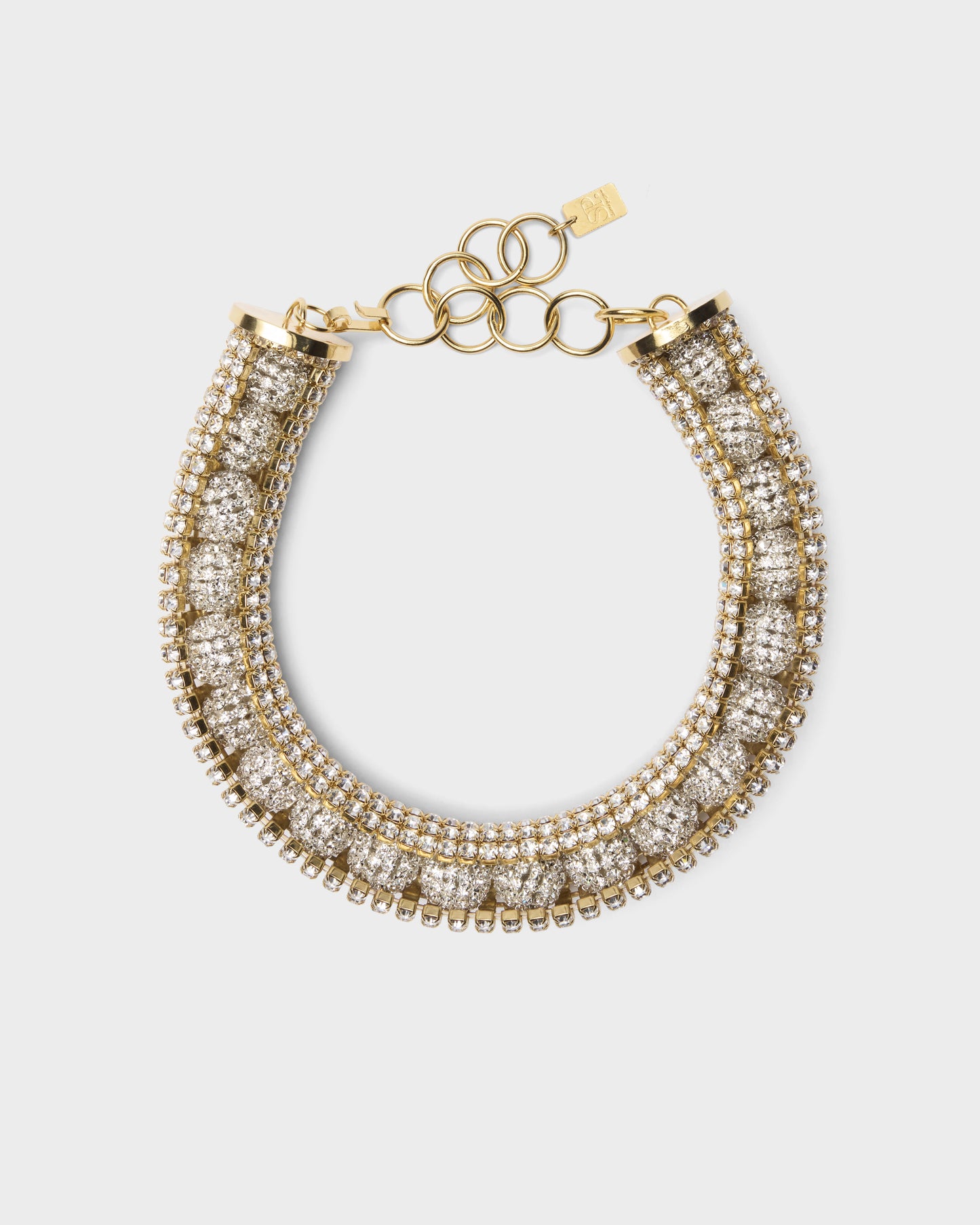 Collana Tubolare Crystal Glow