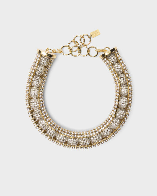 Collana Tubolare Crystal Glow