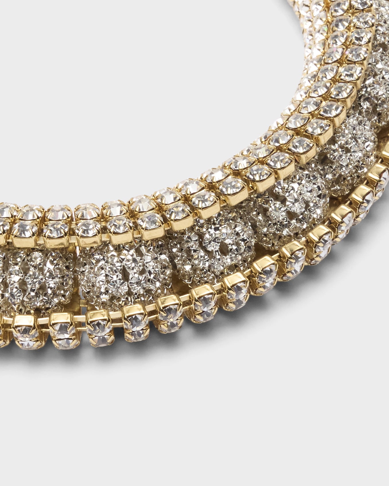 Collana Tubolare Crystal Glow