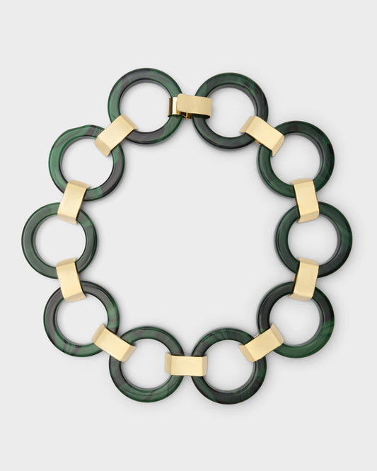 Collana Icon cerchio resin