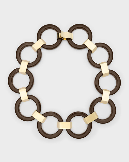 Collana Icon cerchio resin