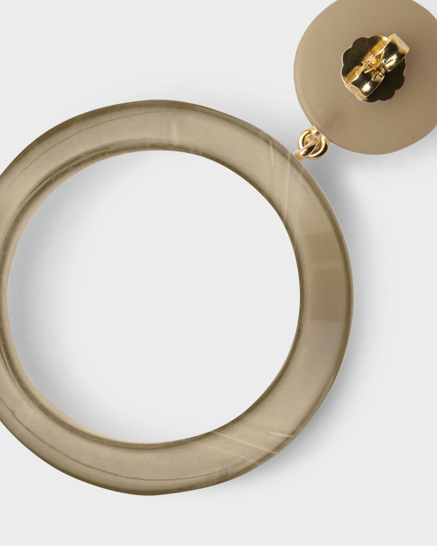 Orecchini Icon cerchio resin