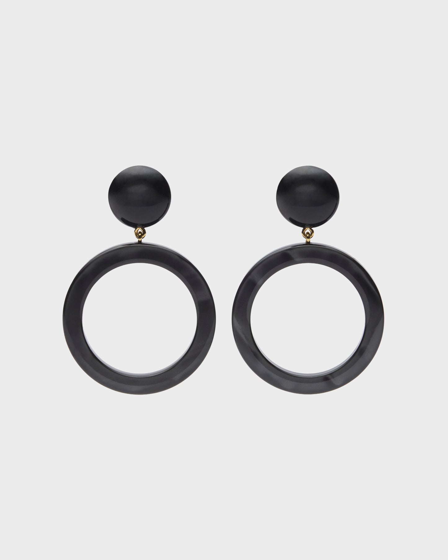 Orecchini Icon cerchio resin