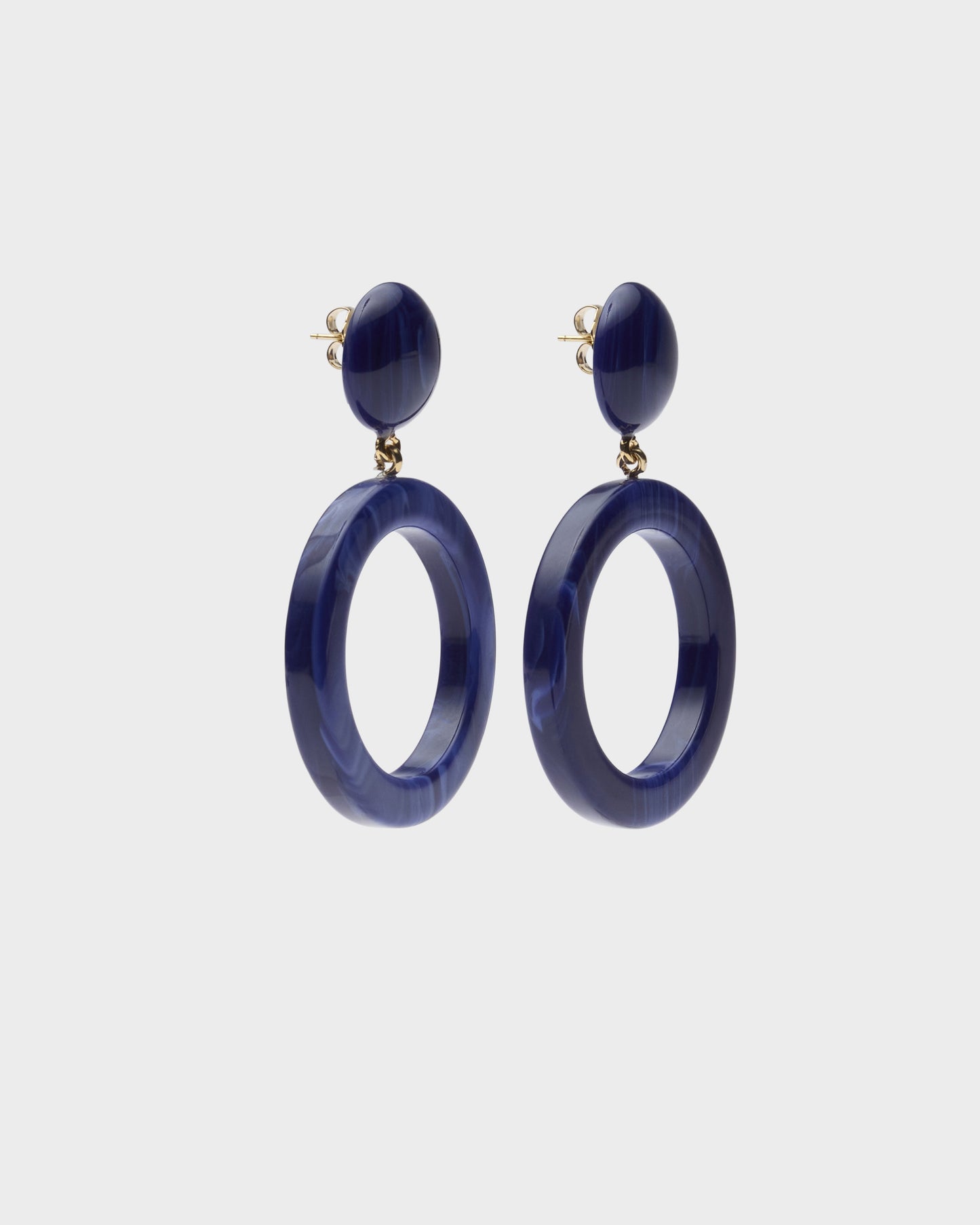 Orecchini Icon cerchio resin