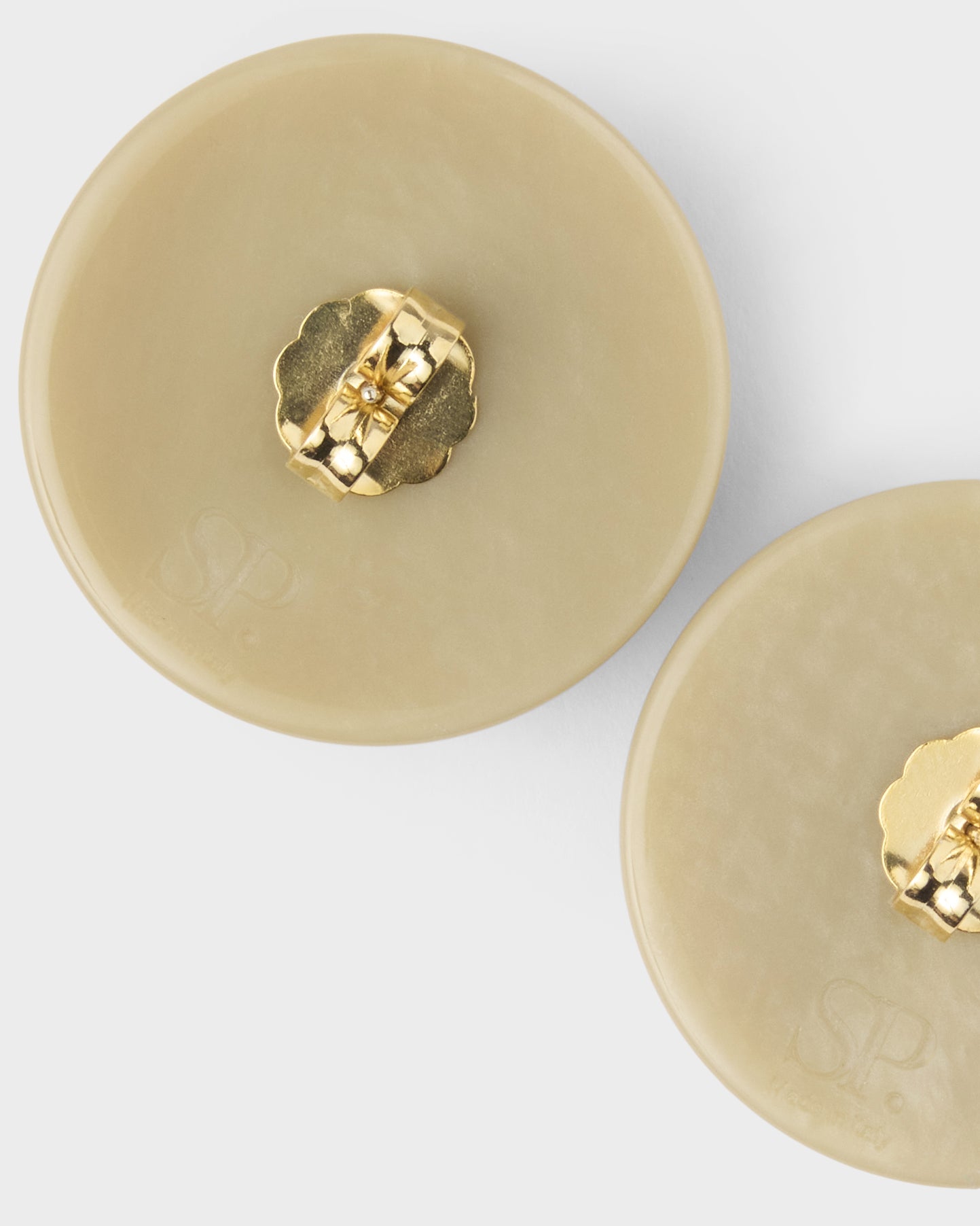 Orecchini Icon cerchio resin