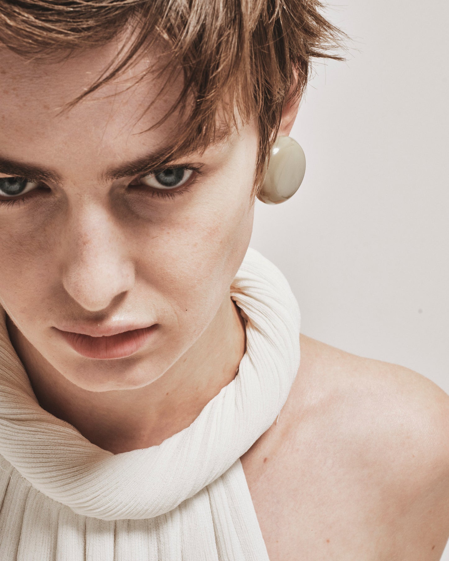 Orecchini Icon cerchio resin