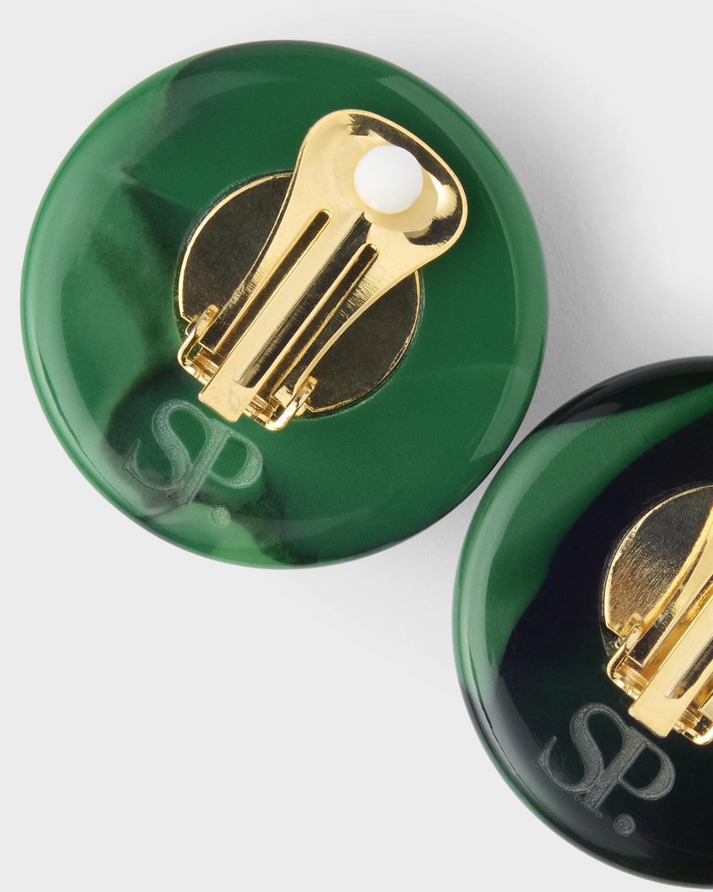 Orecchini Icon cerchio resin