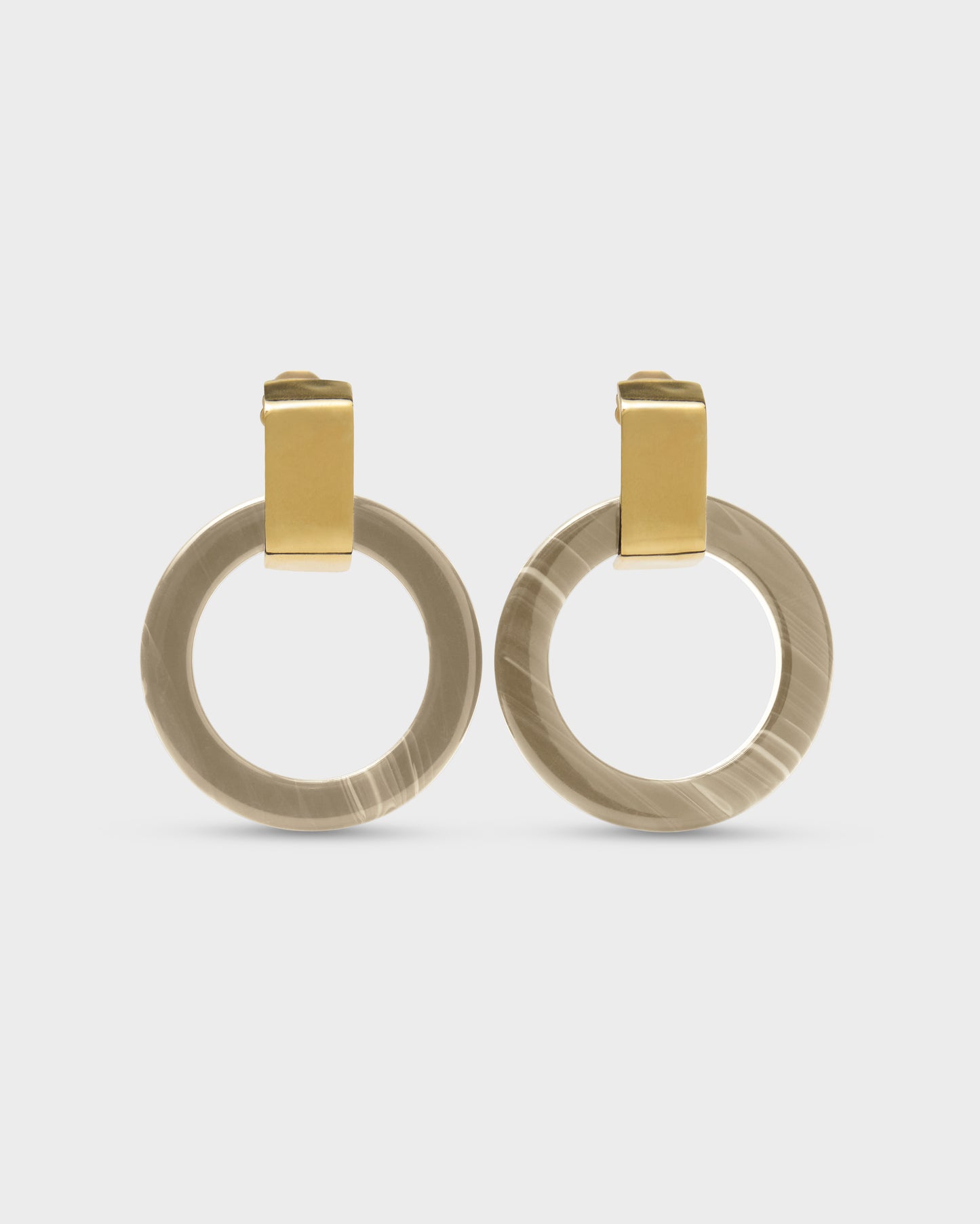 Orecchini Icon cerchio resin