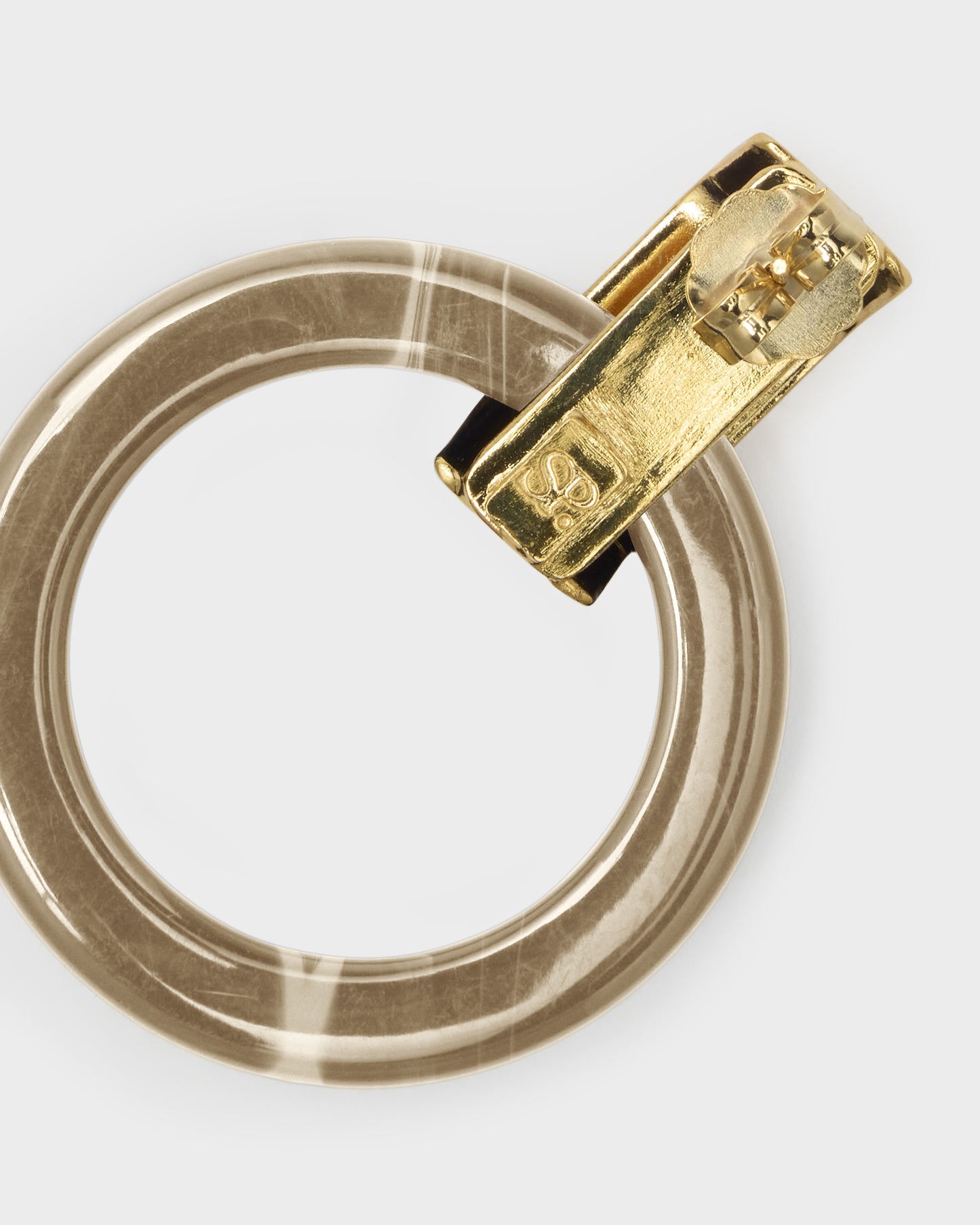 Orecchini Icon cerchio resin