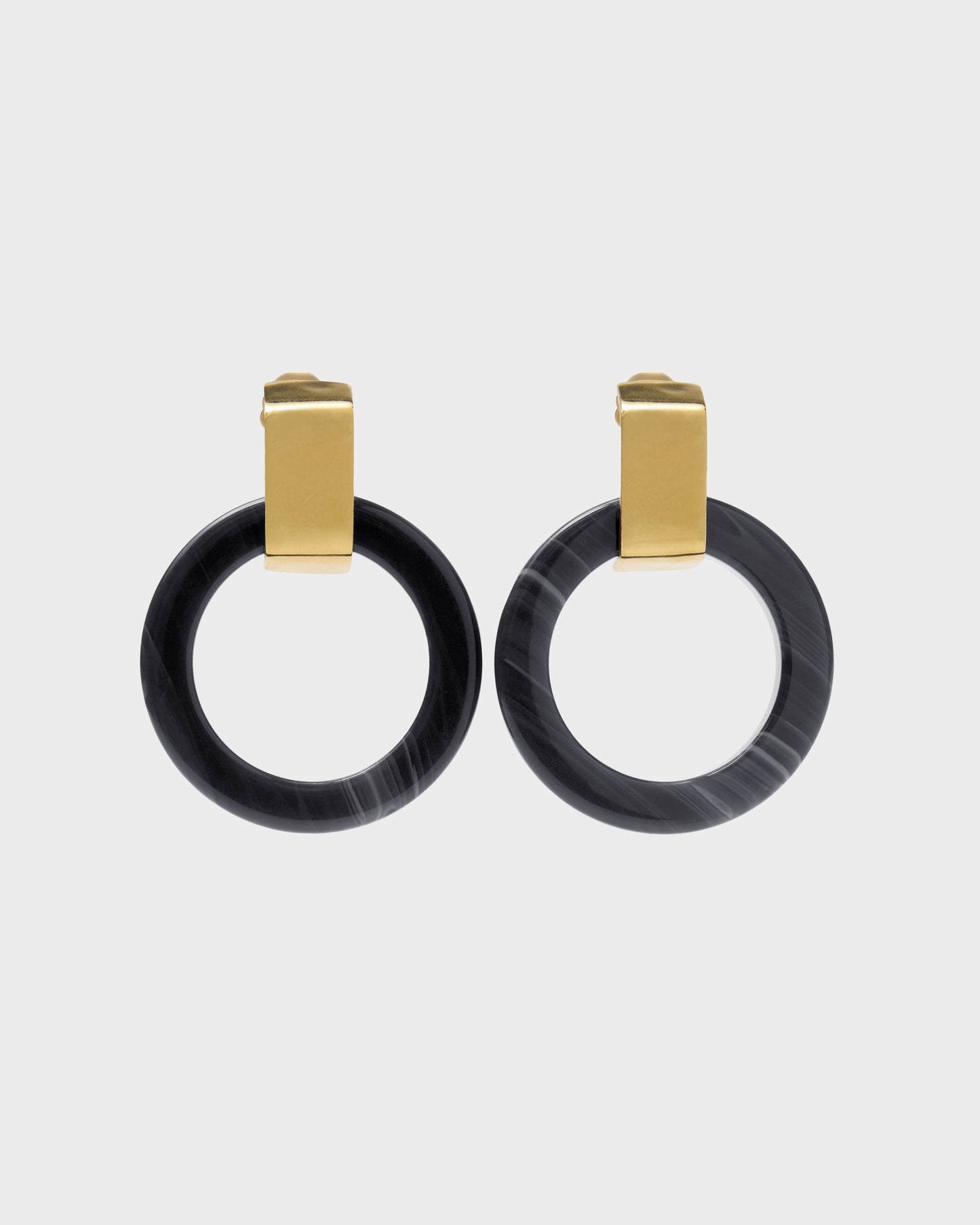 Orecchini Icon cerchio resin