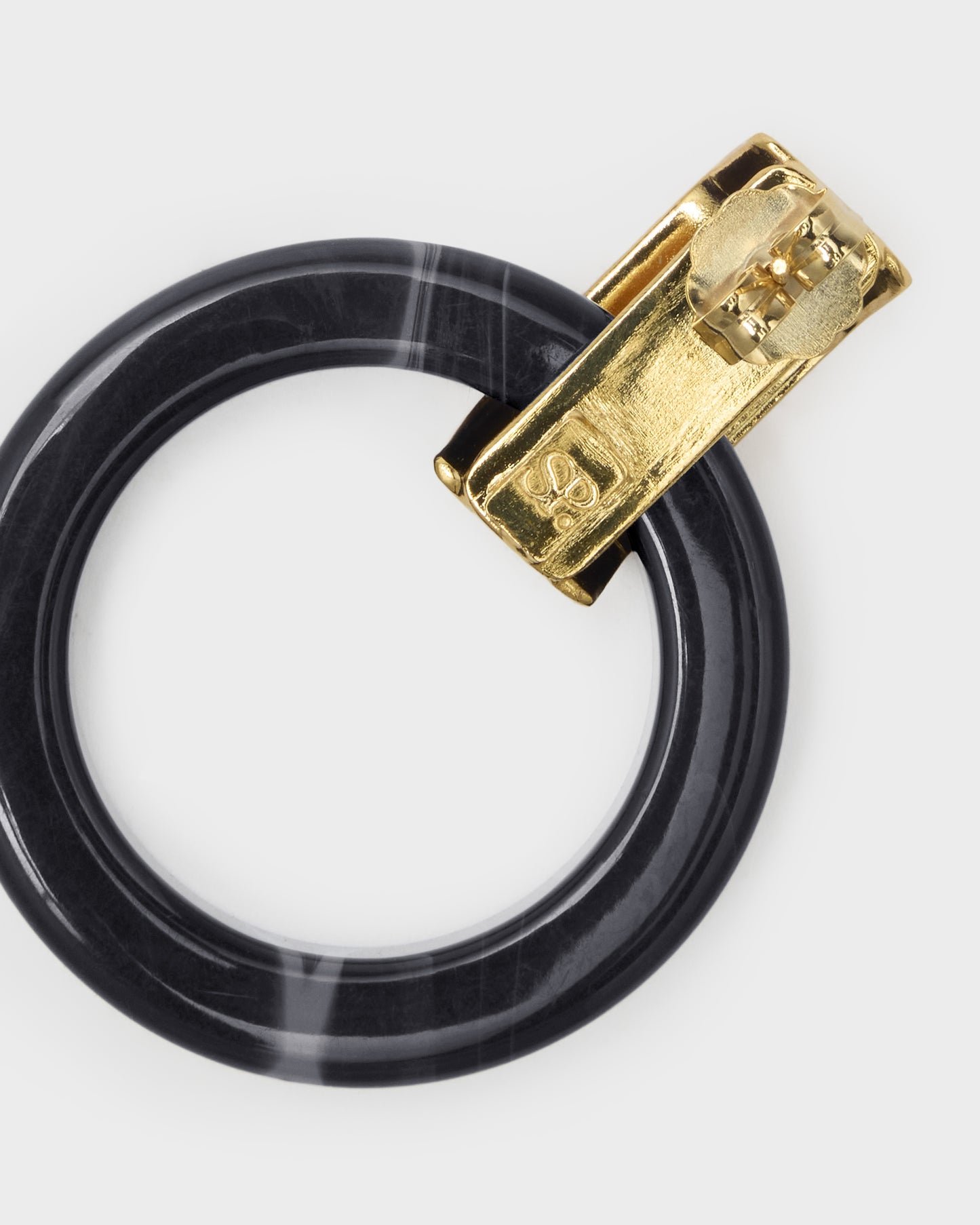 Orecchini Icon cerchio resin