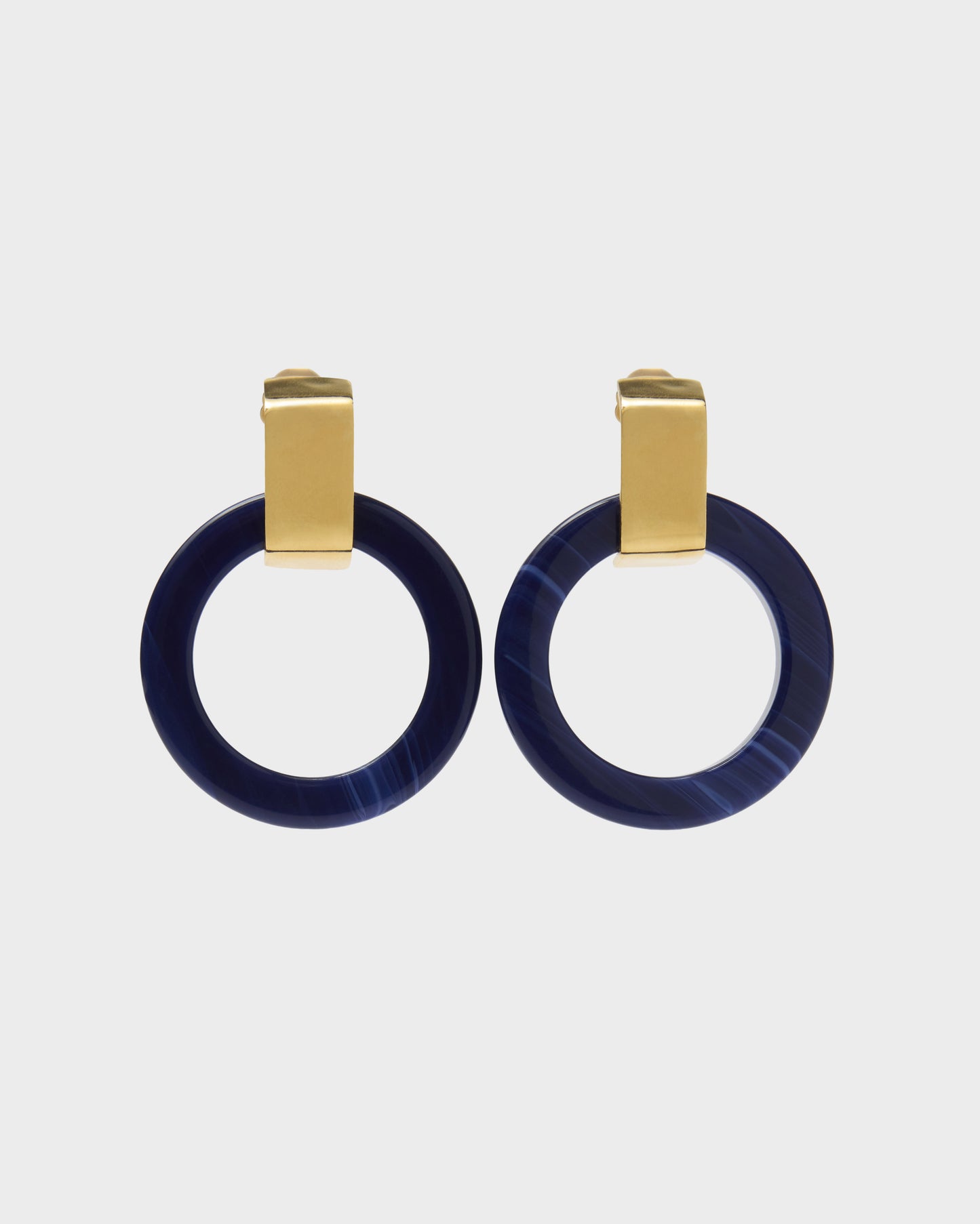 Orecchini Icon cerchio resin