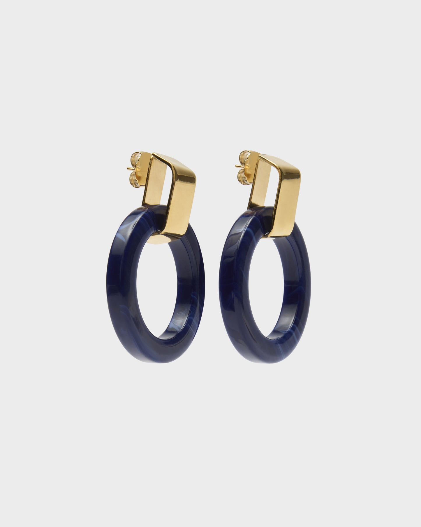 Orecchini Icon cerchio resin