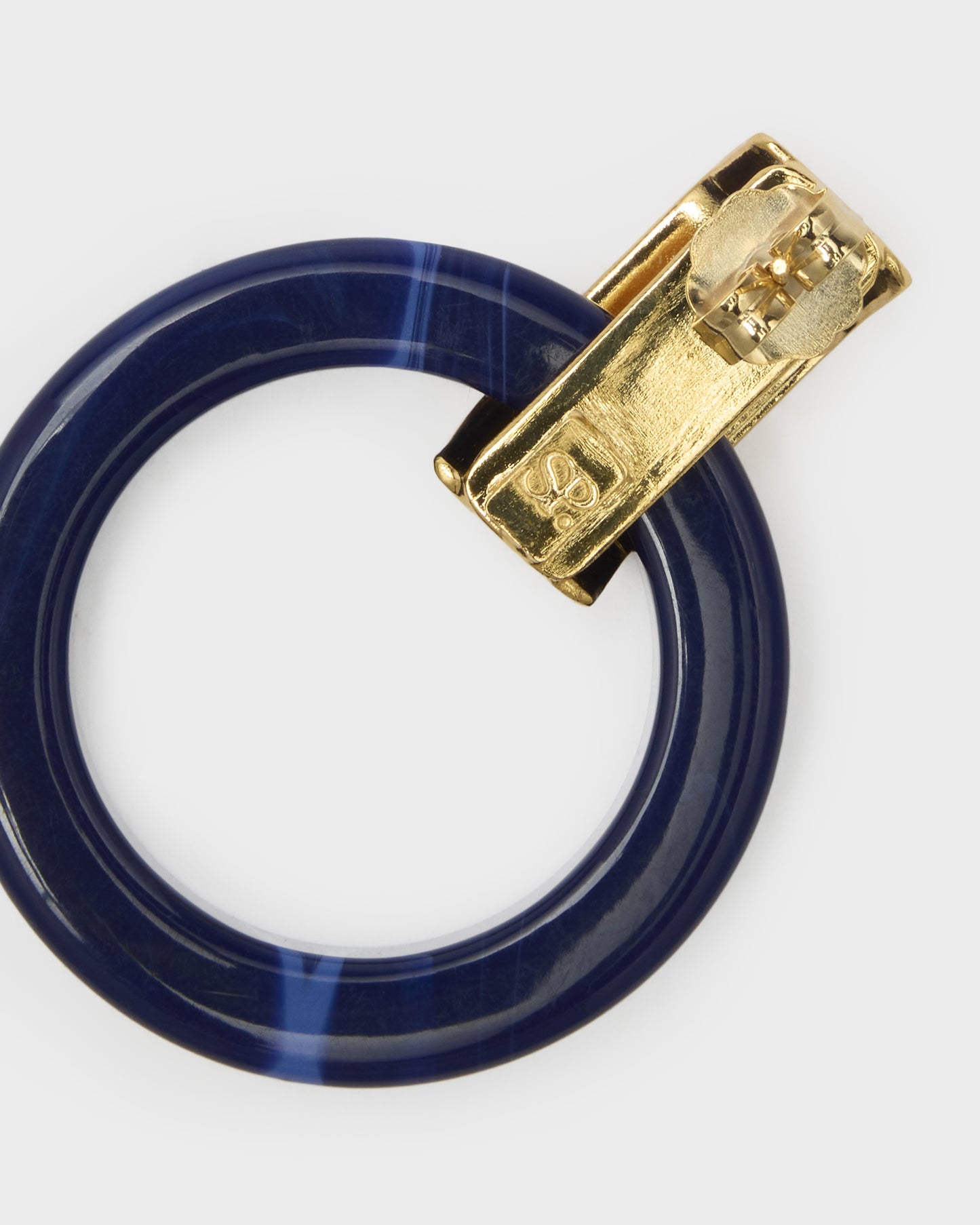 Orecchini Icon cerchio resin