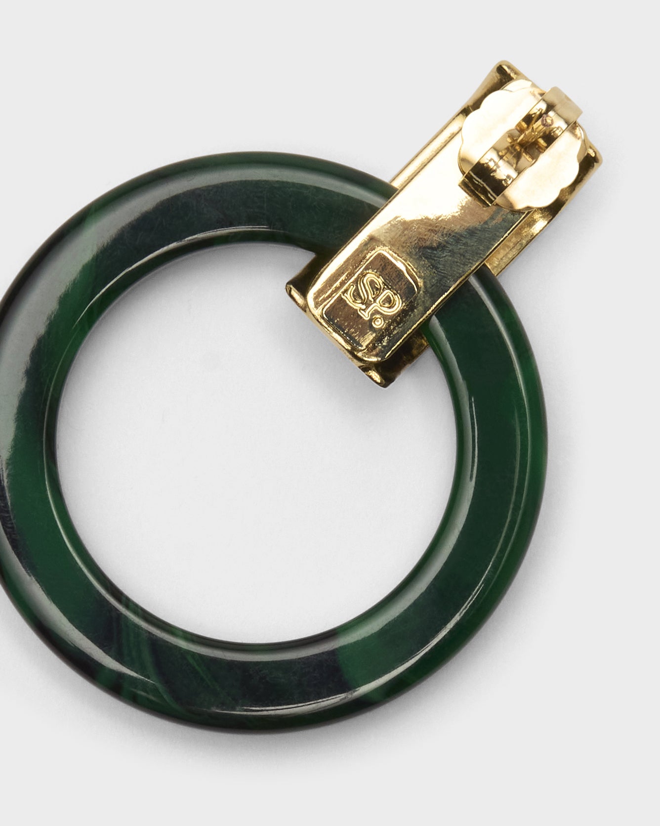 Orecchini Icon cerchio resin