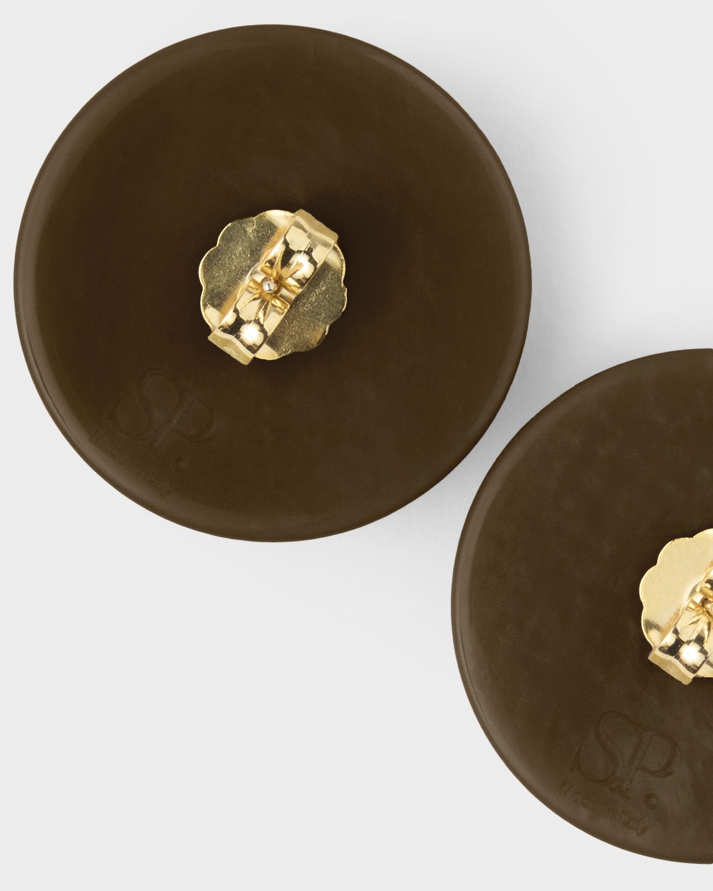 Orecchini Icon cerchio resin